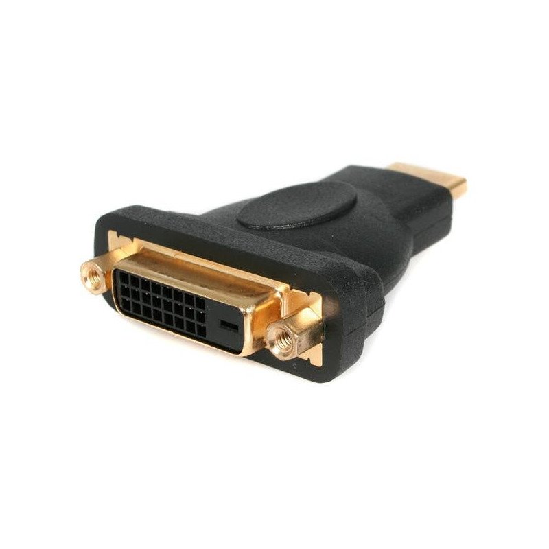 Convertidor HDMI a DVI StarTech.com - HDMI, DVI-D, Macho/hembra, Negro