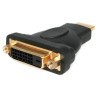 Convertidor HDMI a DVI StarTech.com - HDMI, DVI-D, Macho/hembra, Negro