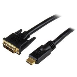 Adaptador HDMI a DVI-D StarTech.com - Macho/Macho, Negro