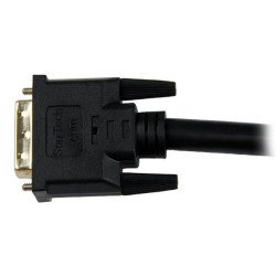 Adaptador HDMI a DVI-D StarTech.com - Macho/Macho, Negro