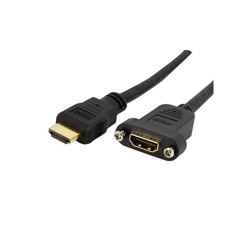 Cable StarTech.com HDMIPNLFM3 - 0.9 m, HDMI Type A (Standard), HDMI Ty