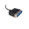 StarTech.com Cable de 1,8m Adaptador de Impresora Paralelo Centronics a USB A