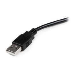 Cable adaptador de impresora StarTech.com - 1, 9 m, DB-25, USB A, Negr