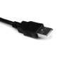 Cable USB a serial StarTech.com - 1 - DB9 M, RS-232, Macho/Macho, Negro, 0, 31 m