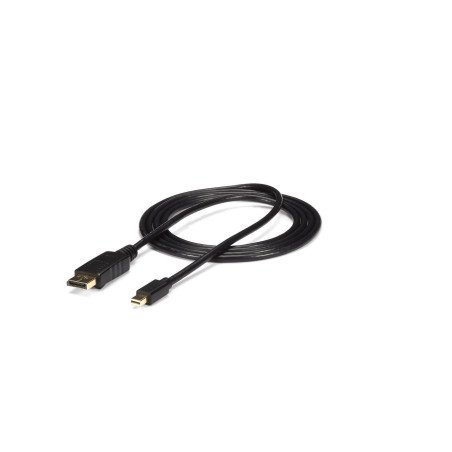 Cable adaptador de monitor StarTech.com - 0, 9 m, mini DisplayPort, DisplayPort, Macho/Macho, Negro