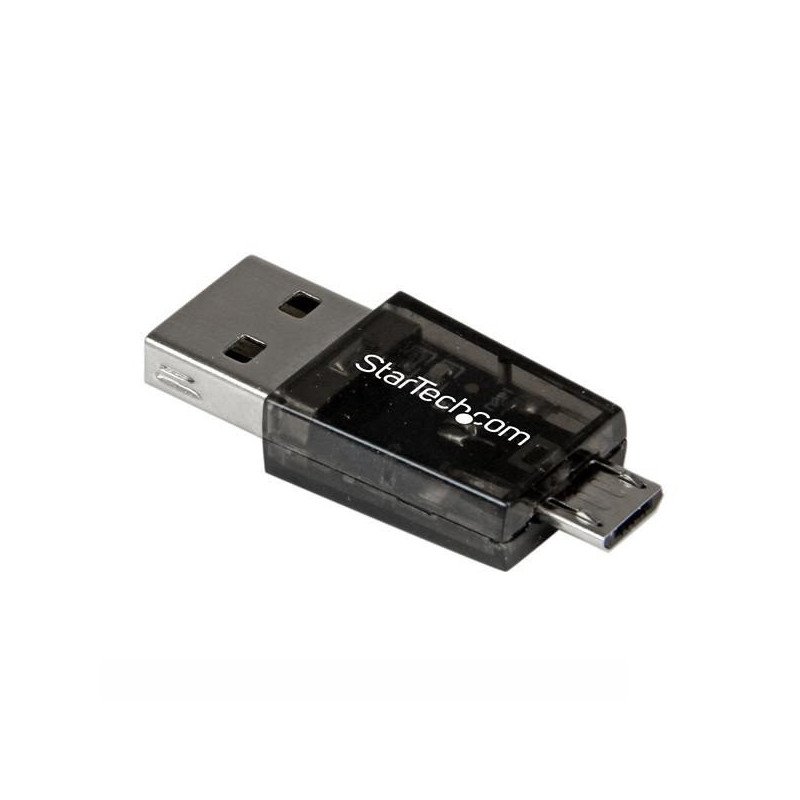 StarTech.com Lector de Tarjetas Adaptador Micro SD a Micro USB OTG para Dispositivos Android