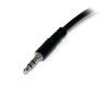 Adaptador divisor de cable estéreo StarTech.com - Negro, 0, 2 m