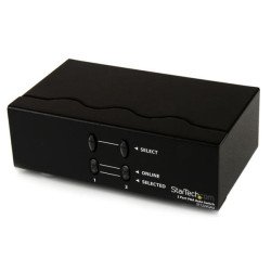 Switch Automático de Video VGA StarTech.com ST122VGAU - VGA, Negro