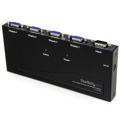 Duplicador divisor de video VGA StarTech.com - VGA, 65 m, Negro