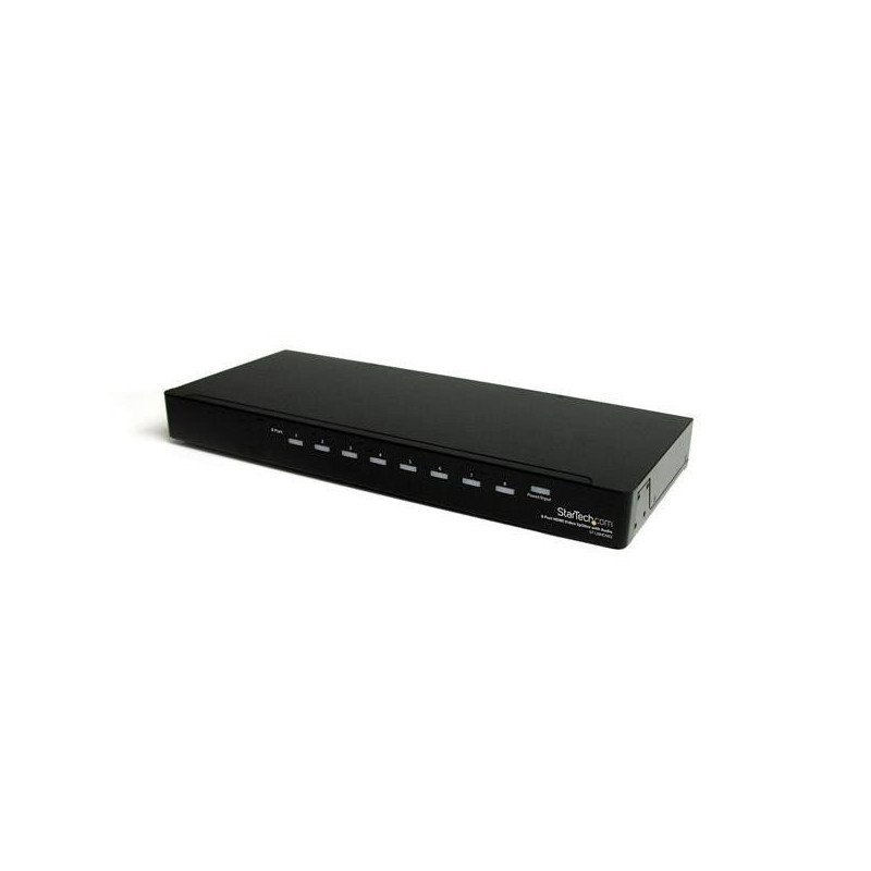 StarTech.com Multiplicador HDMI de 8 puertos con amplificador de señal - Splitter - 1920x1200 -1080p