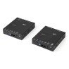 Juego de Extensor HDMI 4K StarTech.com ST12MHDLAN4K - Negro, CAT5e, CAT5e, HDMI, Hembra/hembra