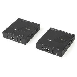 Juego de Extensor HDMI 4K StarTech.com ST12MHDLAN4K - Negro, CAT5e, CA