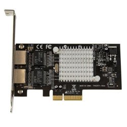 Tarjetas PCI Express StarTech.com ST2000SPEXI - Negro, 10/100/1000Mbps