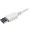 Hub USB StarTech.com ST43004UA - 5000 Mbit/s, Plata