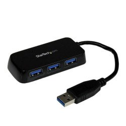 Adaptador HUB StarTech.com - 5000 Mbit/s, Negro