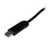 Adaptador HUB StarTech.com - 5000 Mbit/s, Negro