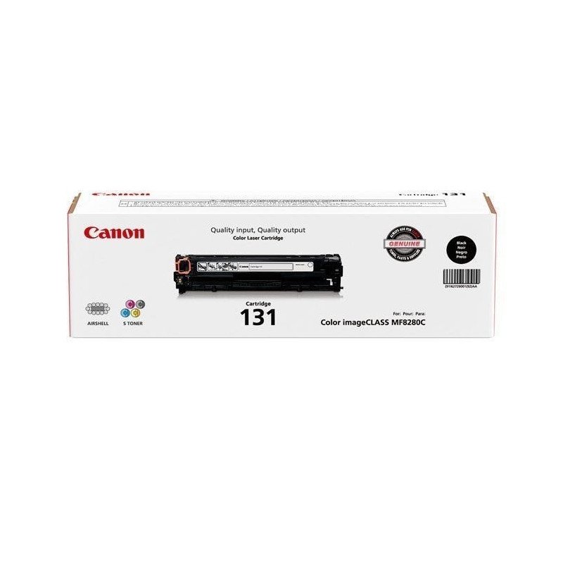 Tóner Canon 131y amarillo. Para MF624CW, MF628CW rendimiento 1500 páginas 3 en 1