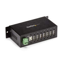 Adaptador HUB StarTech.com - 480 Mbit/s, Negro