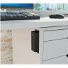 Concentrador USB StarTech.com ST7300U3M - USB 3.0, 5000 Mbit/s, Negro, 7 puertos