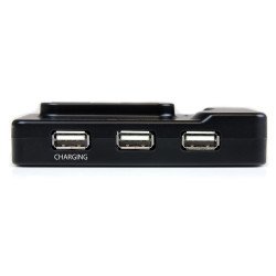 Concentrador HUB StarTech.com - 480 Mbit/s, Negro