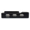 Concentrador HUB StarTech.com - 480 Mbit/s, Negro