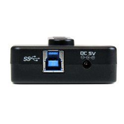 Concentrador HUB StarTech.com - 480 Mbit/s, Negro