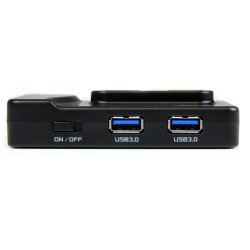 Concentrador HUB StarTech.com - 480 Mbit/s, Negro