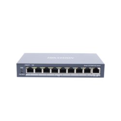 Switch monitoreable Poe+, 8 puertos 10, 100 Mbps Poe+, 1 puerto 10, 100, 1000 Mbps de uplink, PoE hasta 250 metros, conexión rem