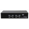 Conmutador StarTech.com - 4, Negro, 1 usuario(s)