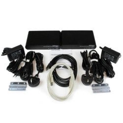 StarTech.com Extensor de Consola KVM HDMI USB por Cable Cat5e / Cat6 con Vídeo 1080p HD Sin Comprimir - 100m