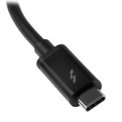 Adaptador Thunderbolt 3 StarTech.com TBT3TBTADAP - Negro