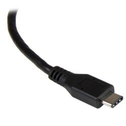 Adaptador de Red Gigabit USB-C con Puerto USB StarTech.com US1GC301AU - Negro
