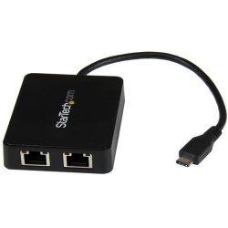 Adaptador para Red USB C StarTech.com US1GC301AU2R - USB C, Ethernet, 
