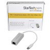 Adaptador para Red USB C StarTech.com US1GC30A - USB C, Color blanco