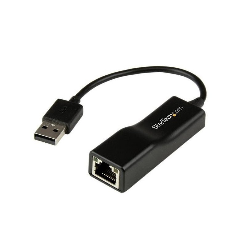 Adaptador Externo StarTech.com USB2100 - Negro, 10/100 Mbps Adaptador Externo StarTech.com USB2100 - Negro, 10/100 Mbps