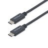 Cable USB StarTech.com USB2CC2M - USB C, USB C, Macho/Macho, 2 m, Negro