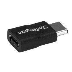 Adaptador USB StarTech.com USB2CUBADP - USB 2.0 Type-C, USB 2.0 Micro-B, Macho/hembra, Negro
