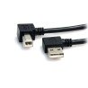 Cable USB StarTech.com - 0, 9 m, USB A, USB B, Macho/Macho, Negro