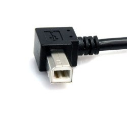Cable USB StarTech.com - 0, 9 m, USB A, USB B, Macho/Macho, Negro