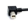 Cable USB StarTech.com - 0, 9 m, USB A, USB B, Macho/Macho, Negro