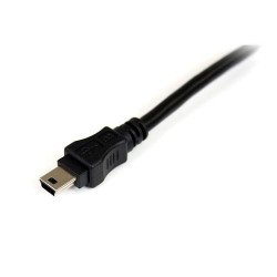 Cable USB StarTech.com - 0.3 m, USB A, Macho/Macho, Negro