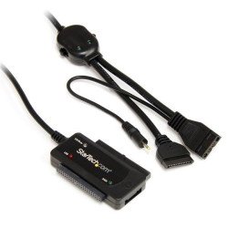 Adaptador de disco duro StarTech.com USB2SATAIDE - Macho/hembra, Negro