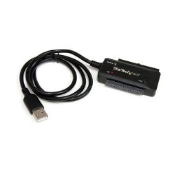 Adaptador de disco duro StarTech.com USB2SATAIDE - Macho/hembra, Negro
