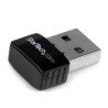 Mini Adaptador de Red Inalámbrico USB StarTech.com USB300WN2X2C - USB 