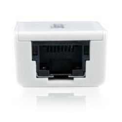 Tarjeta de red externa StarTech.com - RJ-45, USB 3.0 A, Macho/hembra, Color blanco