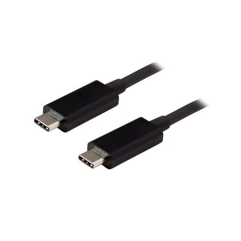 Cable USB StarTech.com - 1 m, USB C, USB C, Macho/Macho, Negro