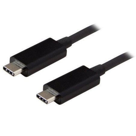 Cable USB StarTech.com - 1 m, USB C, USB C, Macho/Macho, Negro