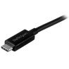 Cable USB StarTech.com - 1 m, USB C, USB C, Macho/Macho, Negro