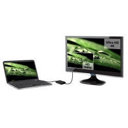 Adaptador gráfico externo StarTech.com USB32HD4K - Negro, HDMI