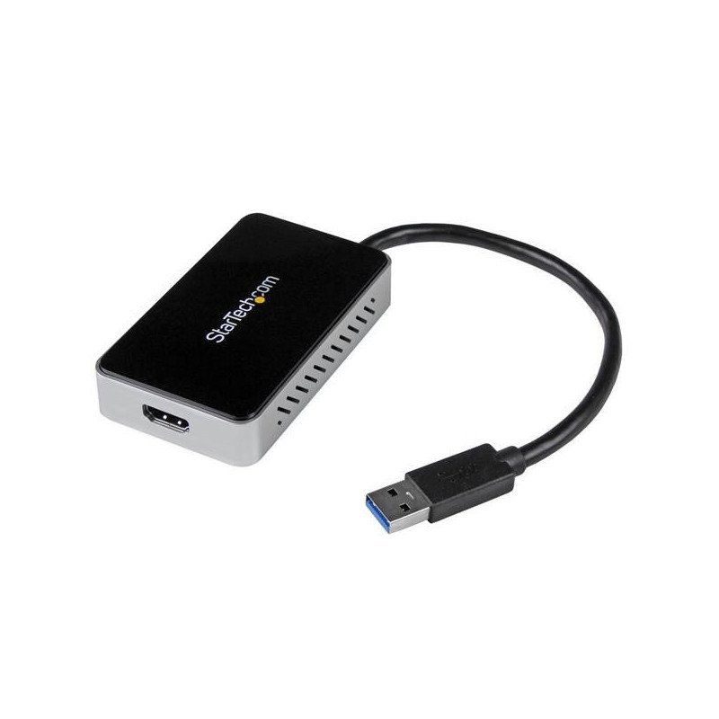 Adaptador tarjeta de video externa StarTech.com - USB, Negro